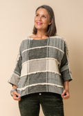 Selene Top in Khaki