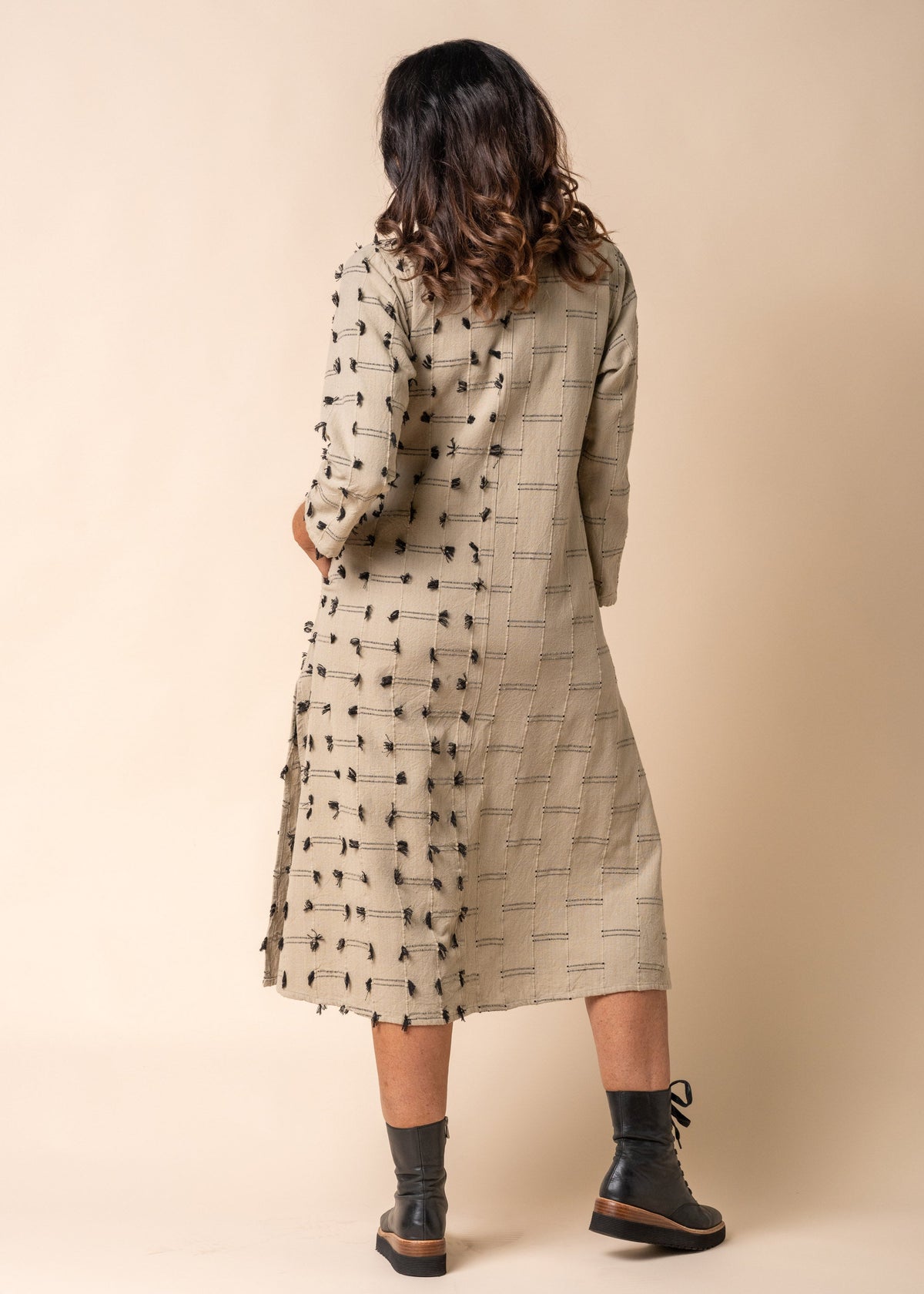 Luella Dress in Latte