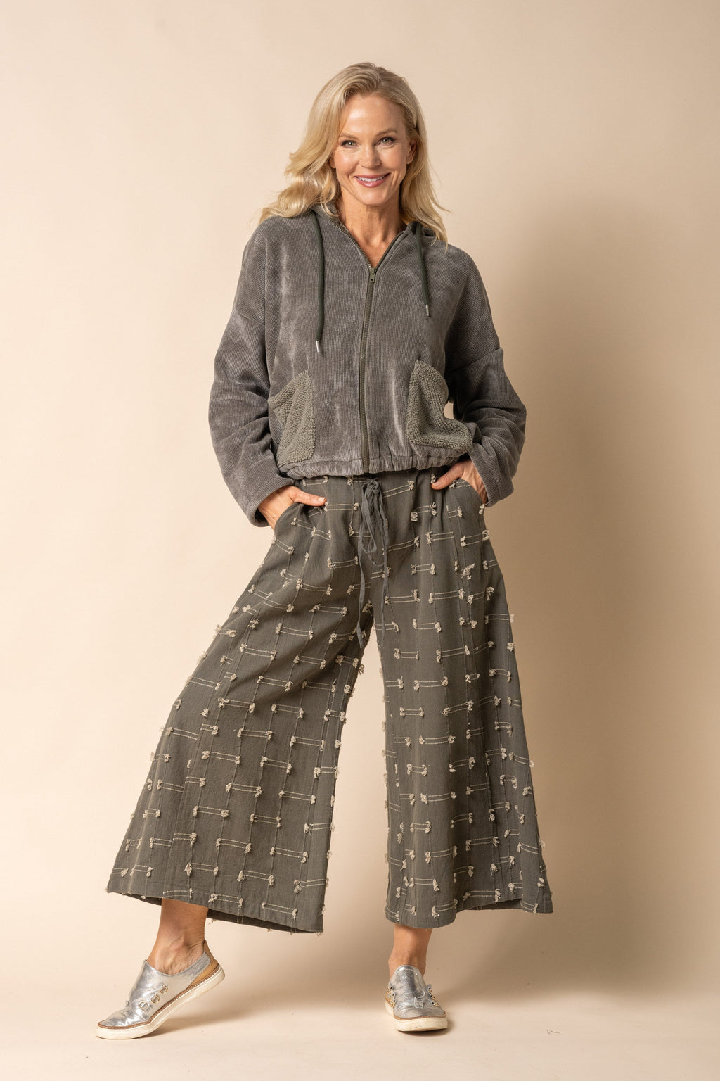 Aloka Pants in Khaki