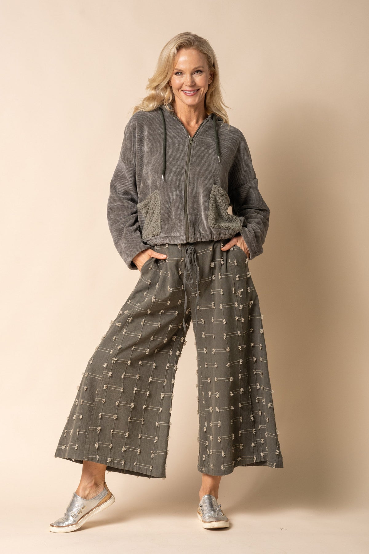 Aloka Pants in Khaki