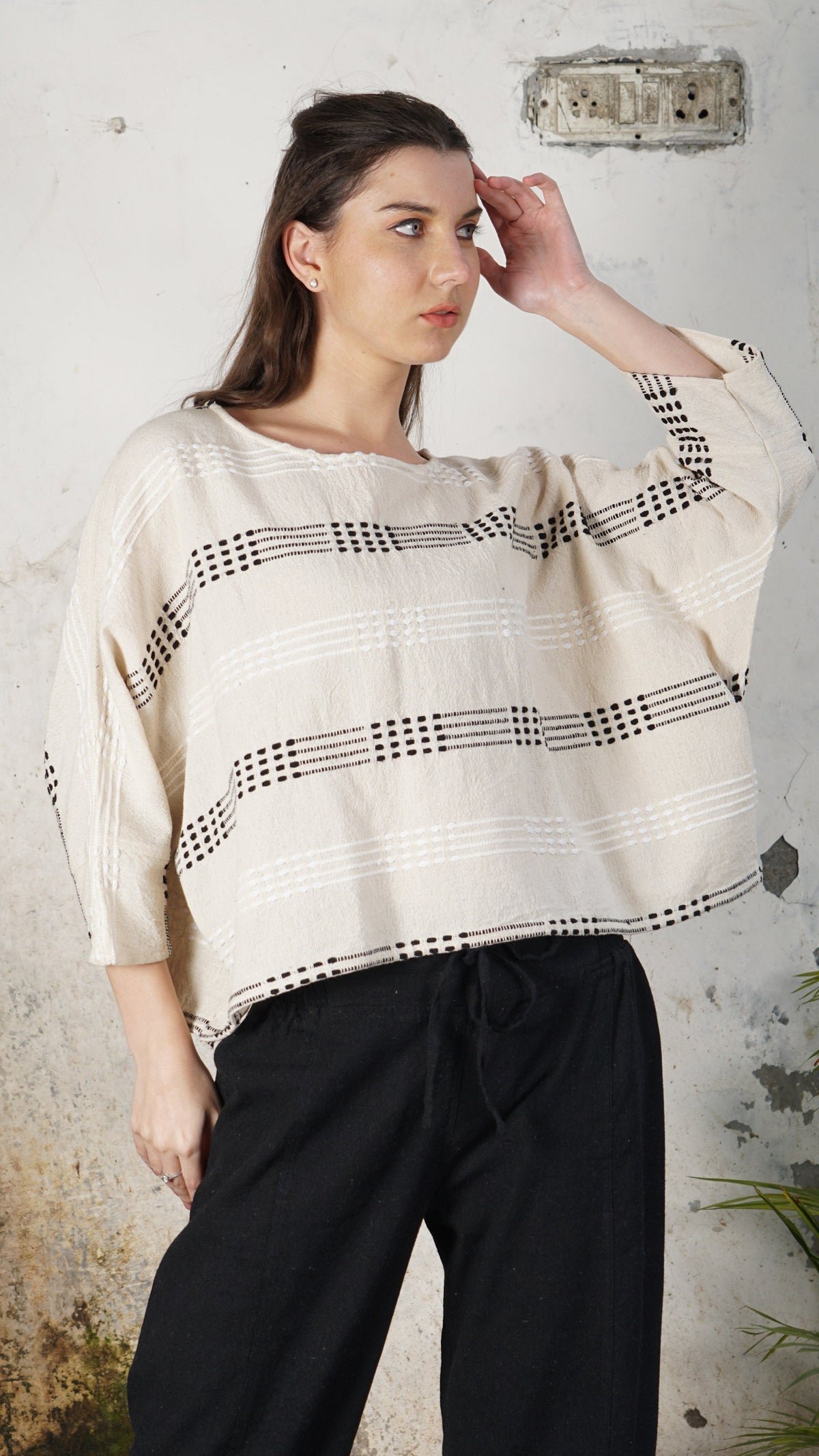 Malibu Cotton Top in Cream