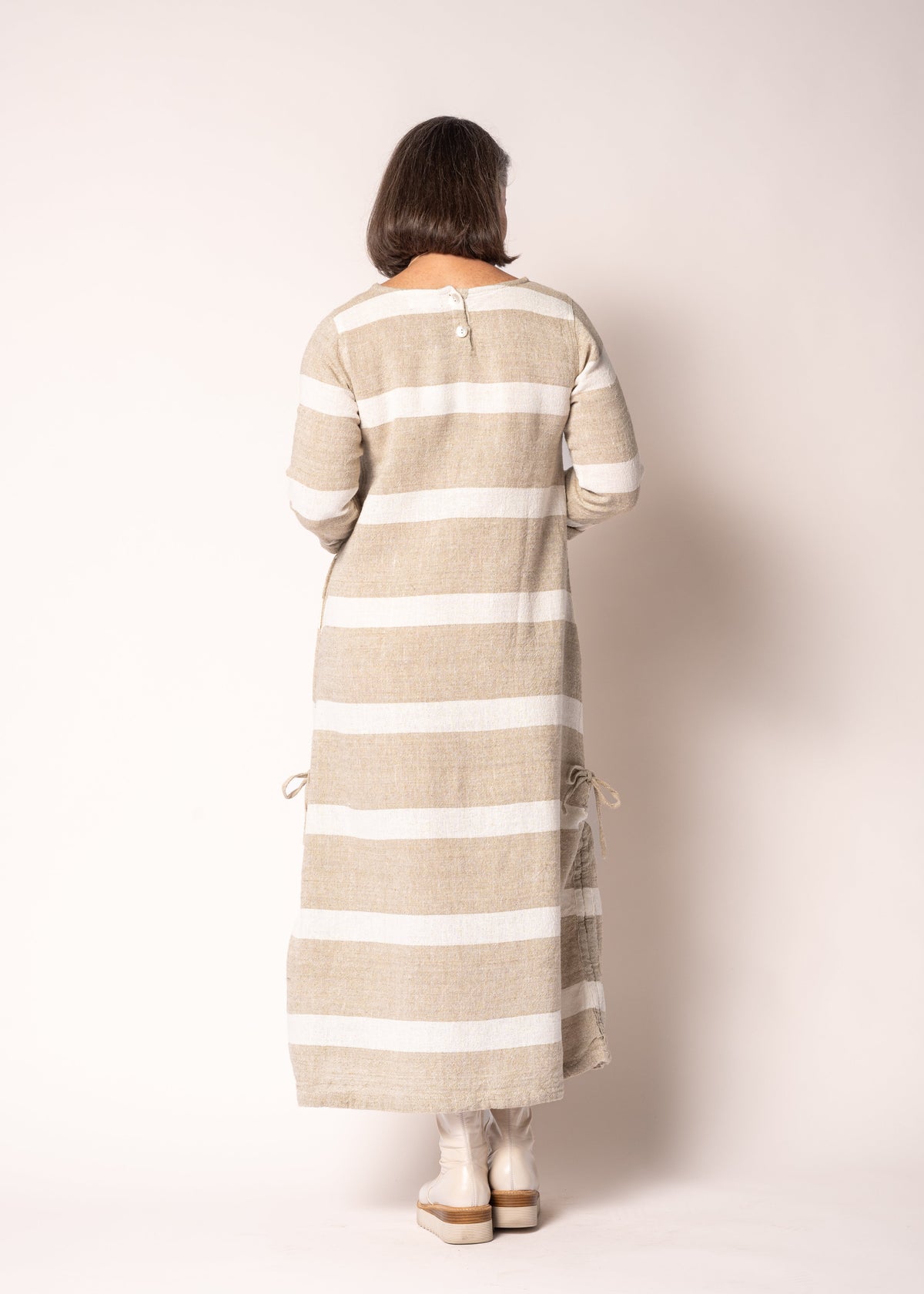 Marvel Cotton Dress in Cream