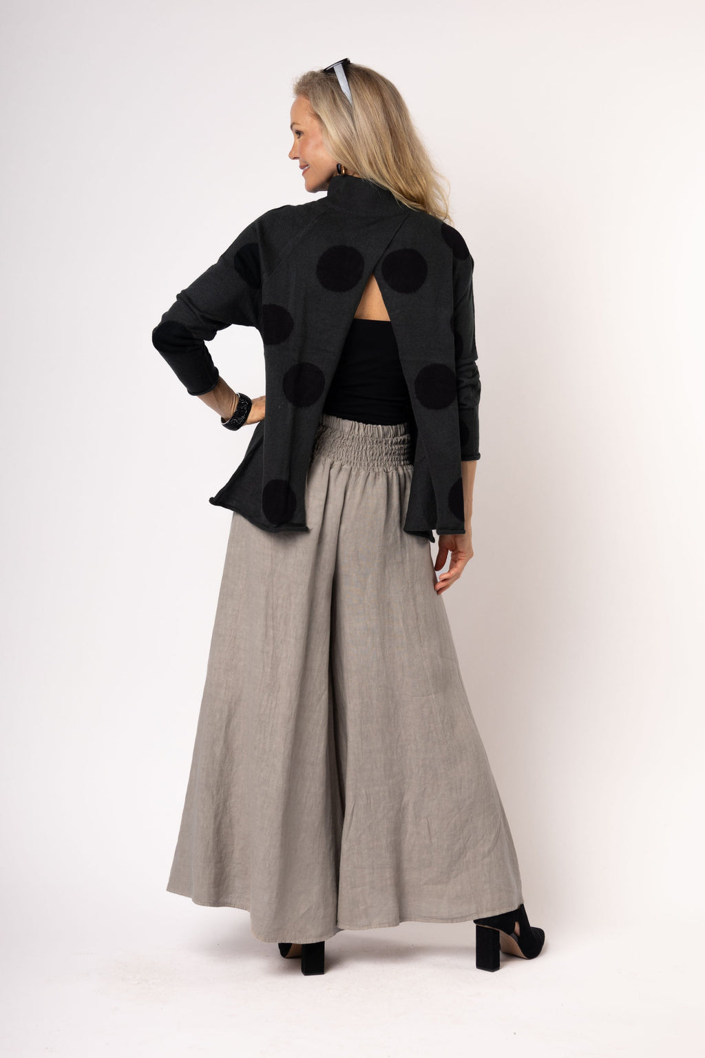 Frost Knit Top in Khaki