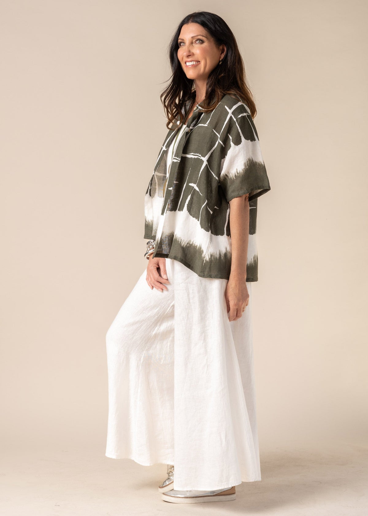 Marnie Top in Khaki