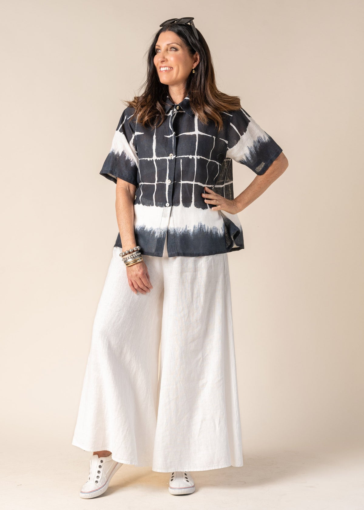 Marnie Top in Navy