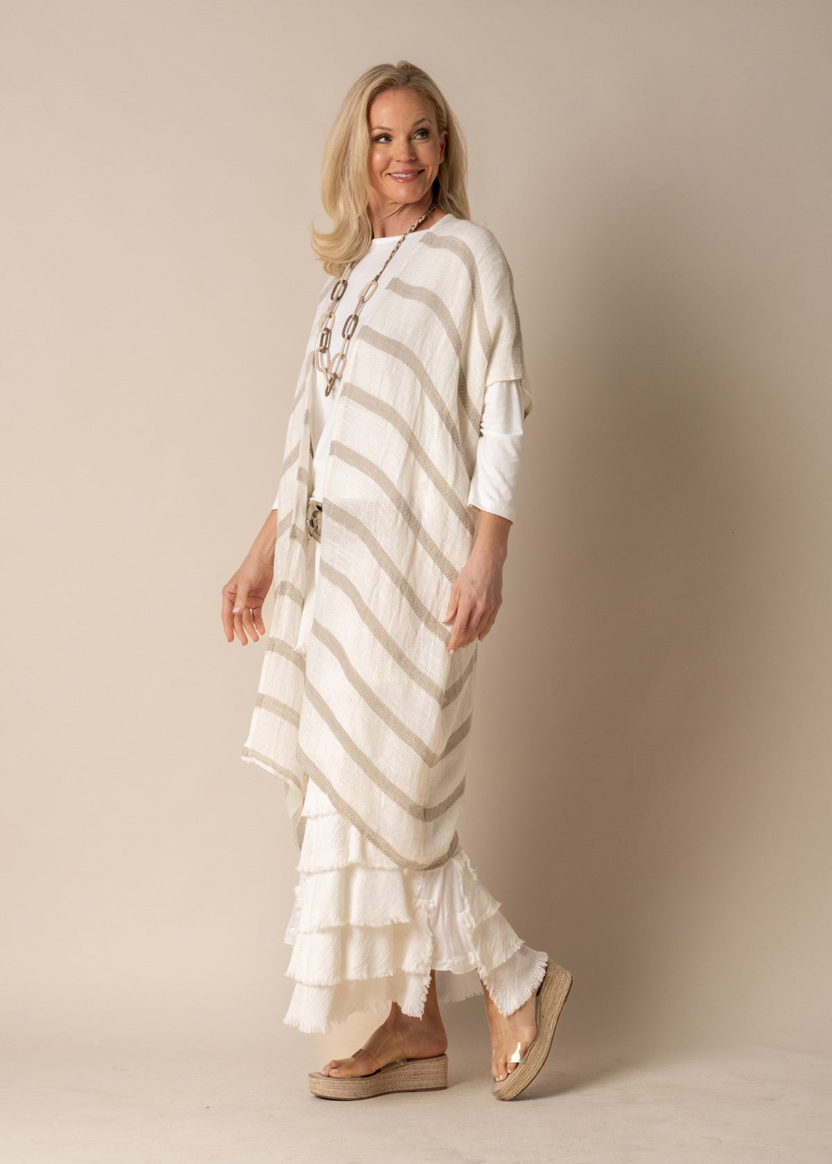 Vespera Top in Cream
