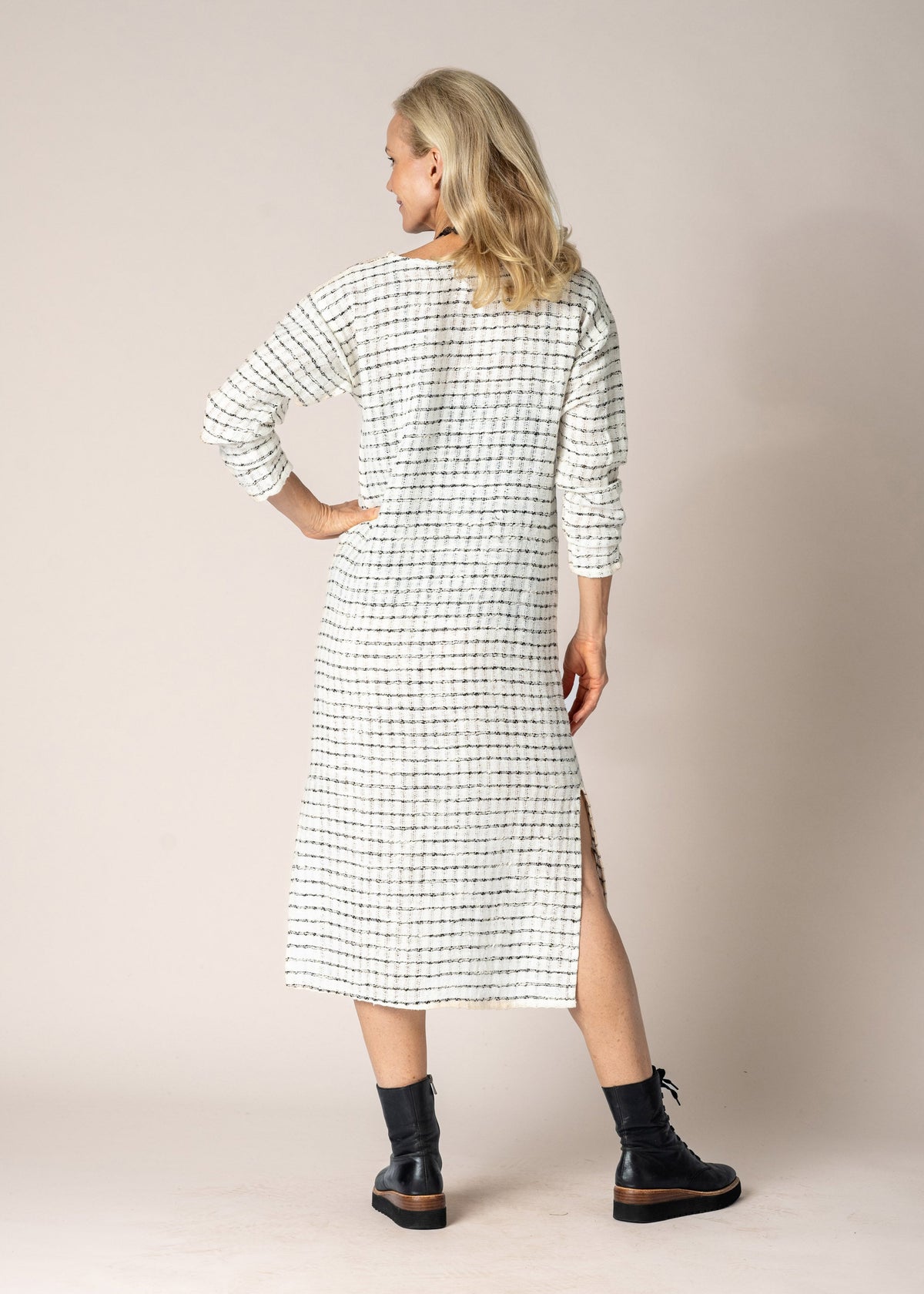 Azura Linen Dress in Cream