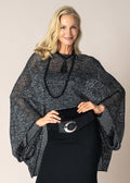 Quilla Knit Top in Silver