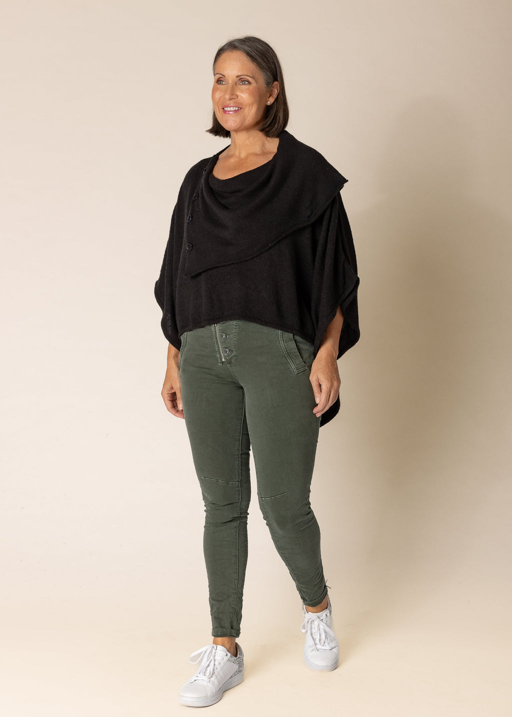 Elspeth Top in Onyx