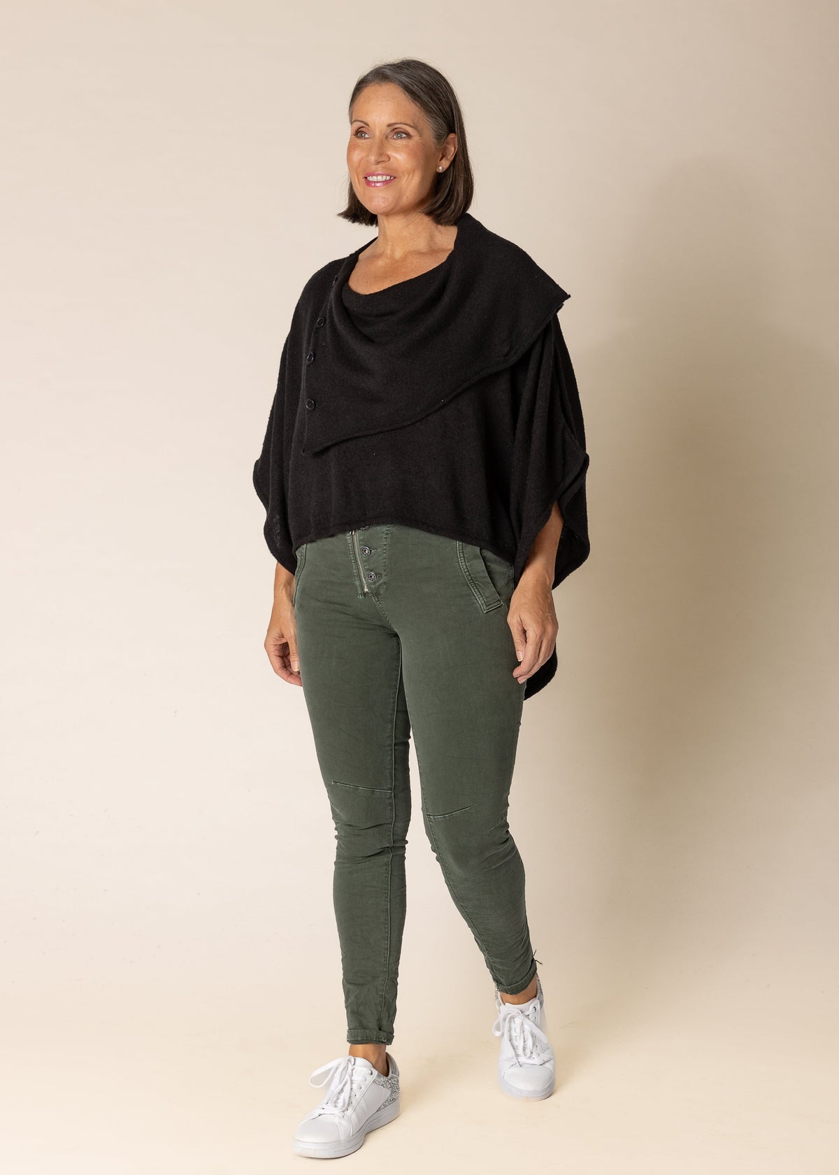 Elspeth Top in Onyx
