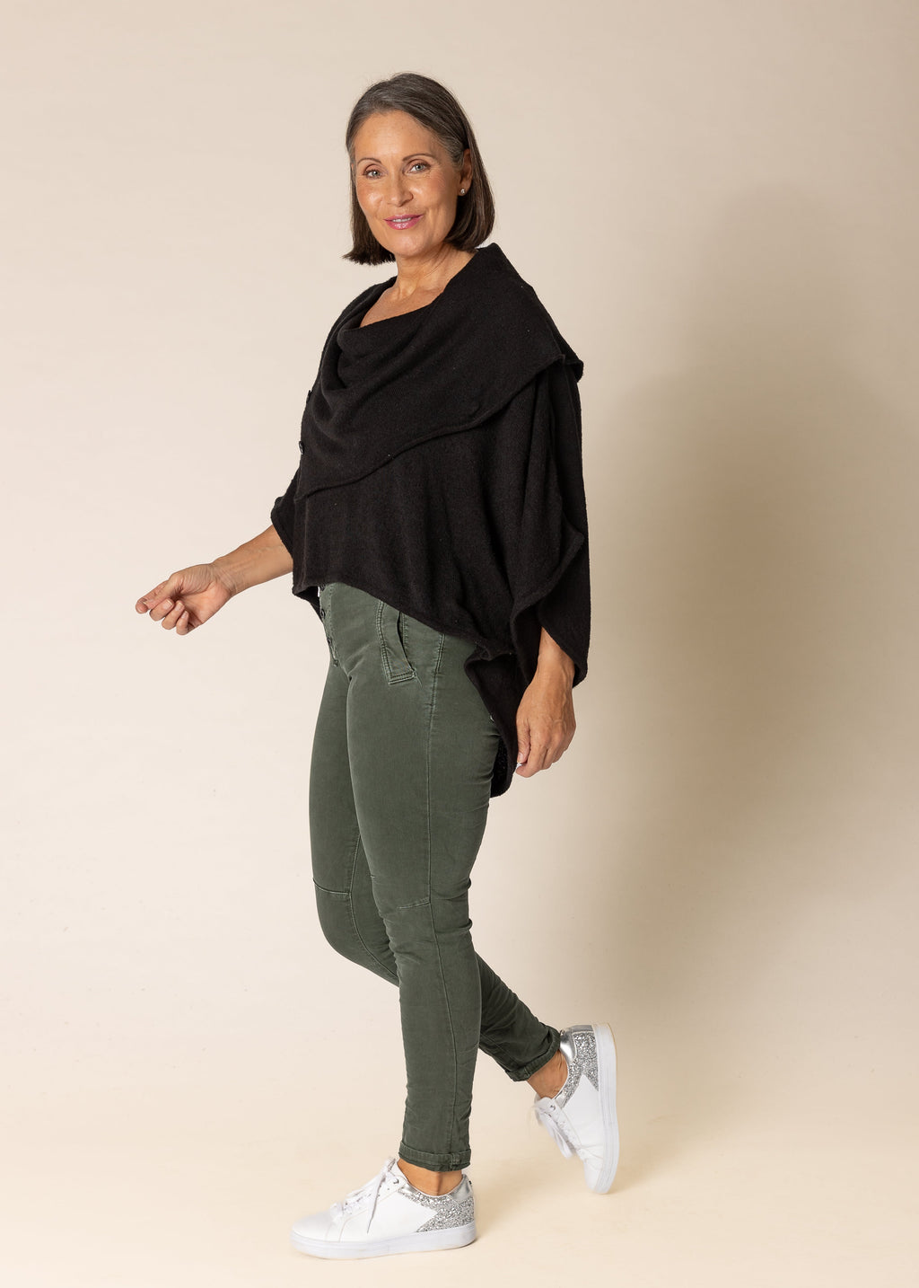 Elspeth Top in Onyx