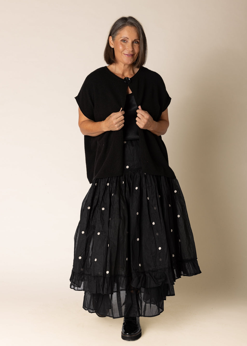 Fenella Top in Onyx