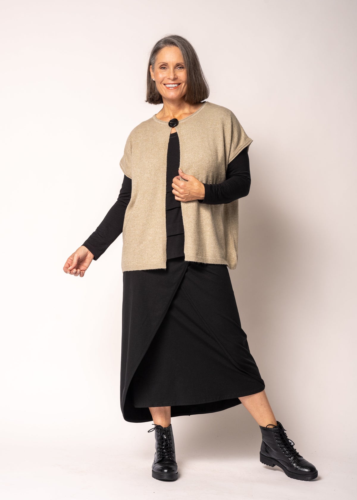 Fenella Top in Latte