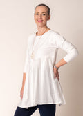 Jovie Cotton Top in Cream