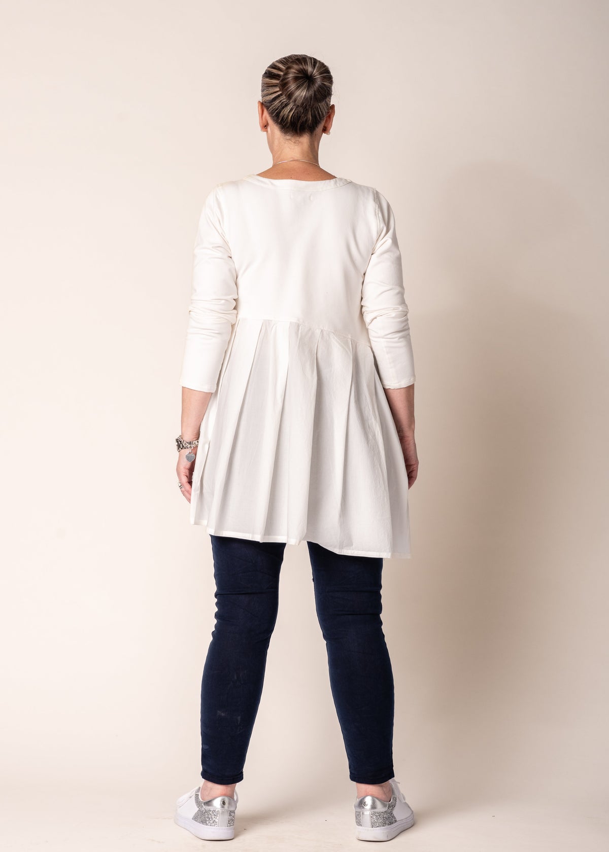 Jovie Cotton Top in Cream