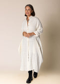 Mirella Linen Jacket in Cream