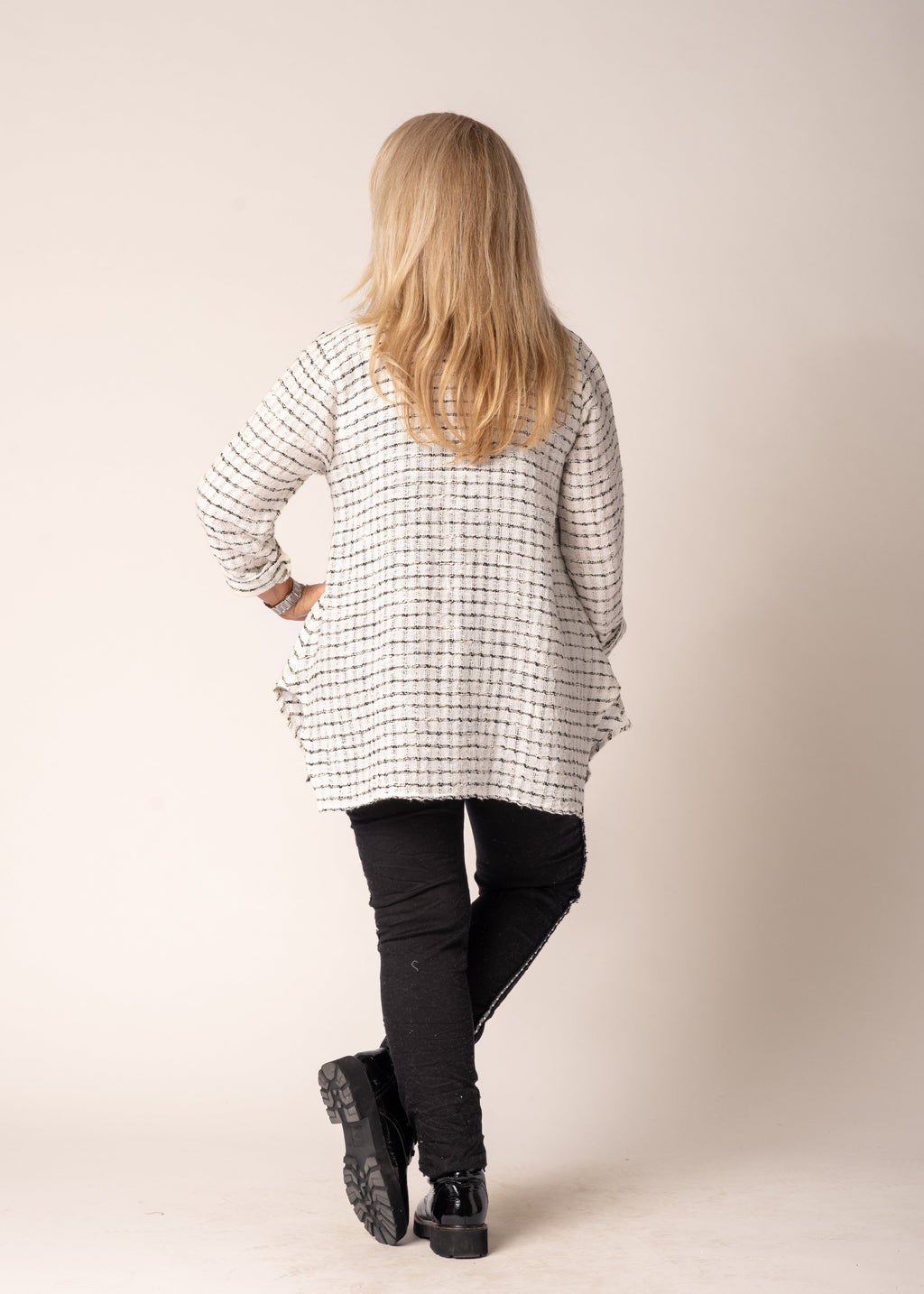 Lucienne Linen Top in Cream