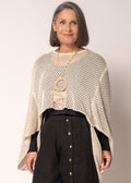 Halina Knit Top in Cream
