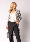 Alta Linen Jacket in Onyx